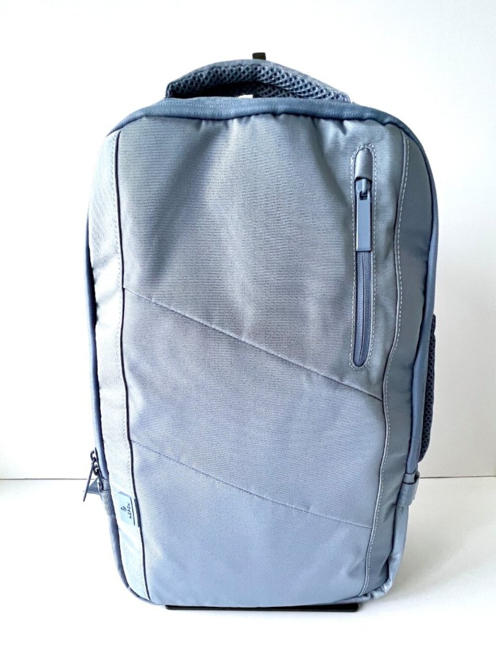 Aspen Backpack, Expandable, Lt Blue, Payton Model, Clamshell & Top Style